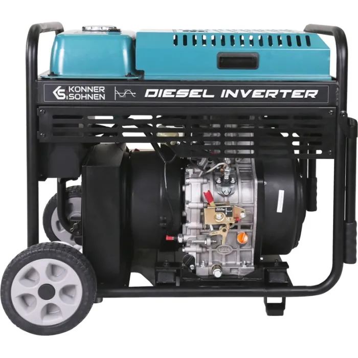 Генератор дизельний інверторний Konner&Sohnen KS 9500IDE ATSR, 230В, 9.5кВт, АВР(ATS), електростартер, 130кг