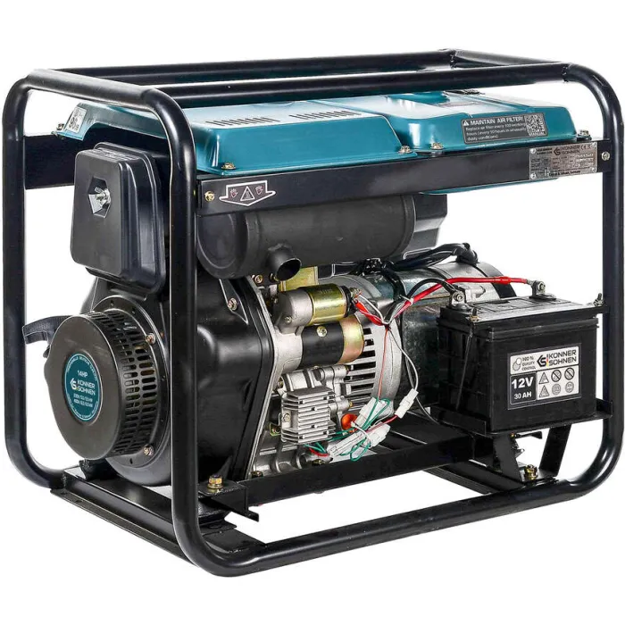 Генератор дизельний Konner&Sohnen KS 8100HDE-1/3 ATSR (EURO V), 230/400В, 5.5/6.0кВт, електростартер, передстартовий підігрів, вихід ATS, 117кг
