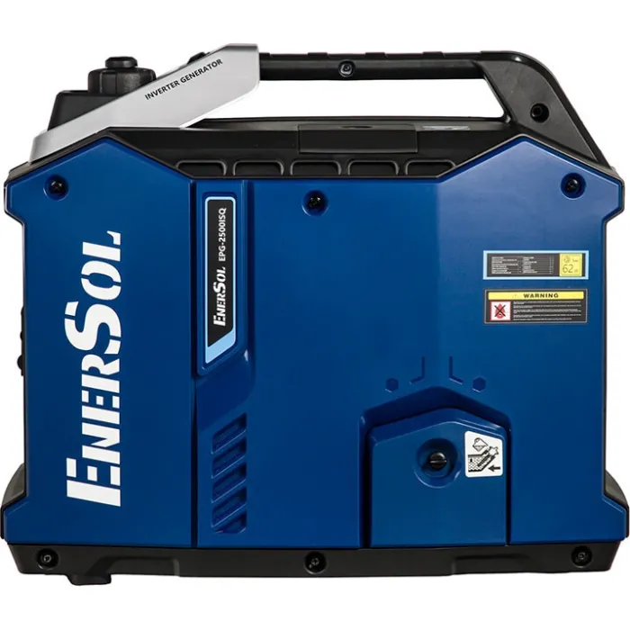 Генератор бензиновий інверторний EnerSol EPG-2500ISQ 230В 2.3/2.5кВт ручний стартер 25кг