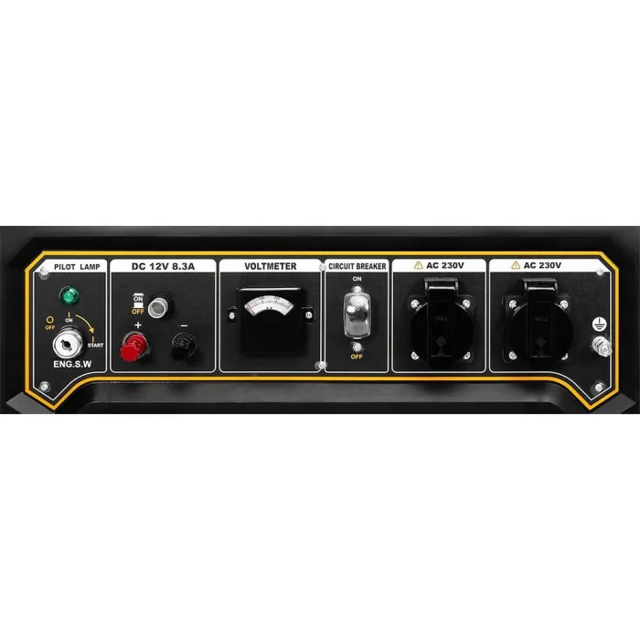 Генератор бензиновий Neo Tools 230В (1 фаза), 2.8/3кВт, електростартер, AVR, 45кг
