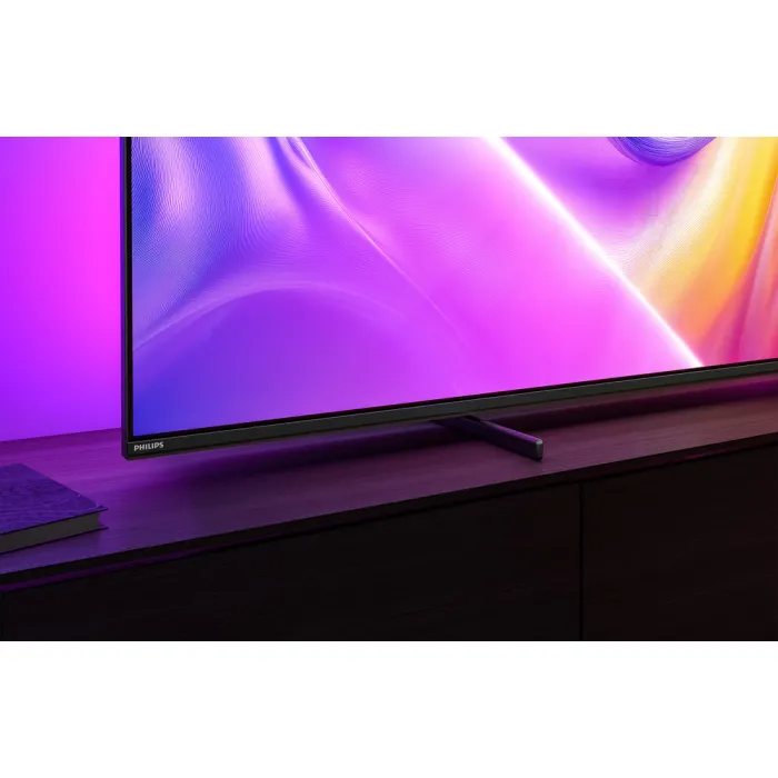 Телевізор 75" Philips QLED 4K 144Hz Smart Titan OS Black Ambilight 75PUS9010/12
