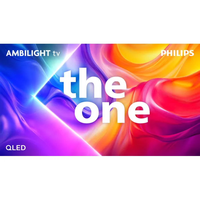 Телевізор 75" Philips QLED 4K 144Hz Smart Titan OS Black Ambilight 75PUS9010/12