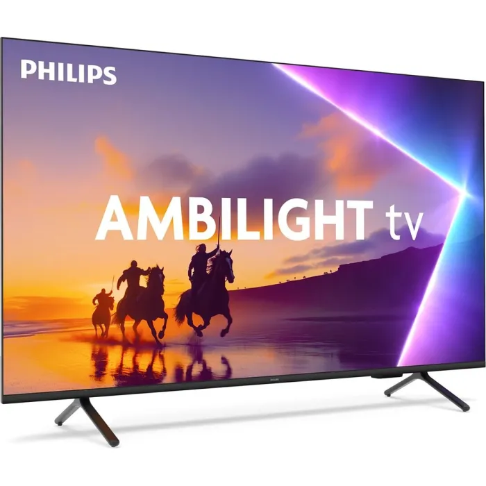 Телевізор 75" Philips QLED 4K 60Hz Smart Titan OS Black Ambilight 75PUS8510/12