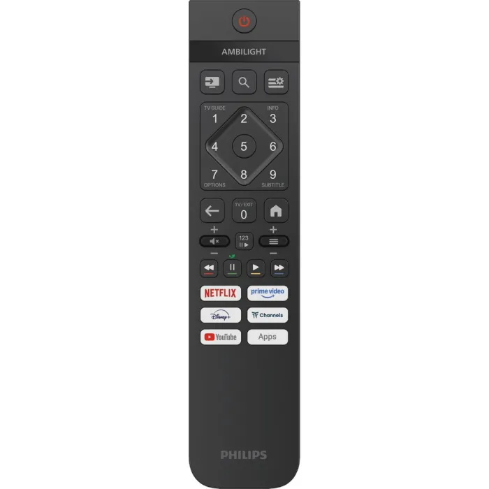 Телевізор 75" Philips QLED 4K 60Hz Smart Titan OS Black 75PUS7810/12