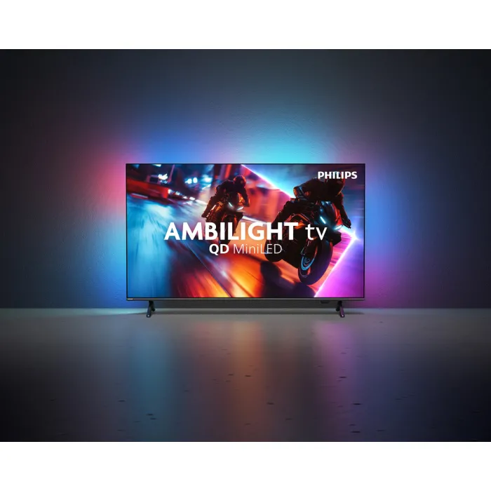 Телевізор 75" Philips MiniLED 4K 144Hz Smart Titan OS Black Ambilight 75MLED920/12