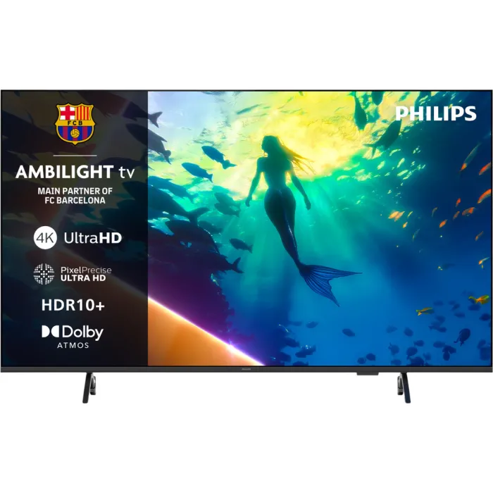 Телевізор 65" Philips LED 4K 60Hz Smart Titan OS Black Ambilight 65PUS8010/12