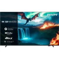 Телевізор 65" Philips MiniLED 4K 60Hz Smart Titan OS Black 65MLED820/12