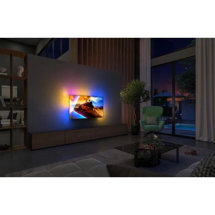 Телевізор 48" Philips OLED 4K 120Hz Smart Titan OS Black Ambilight 48OLED770/12