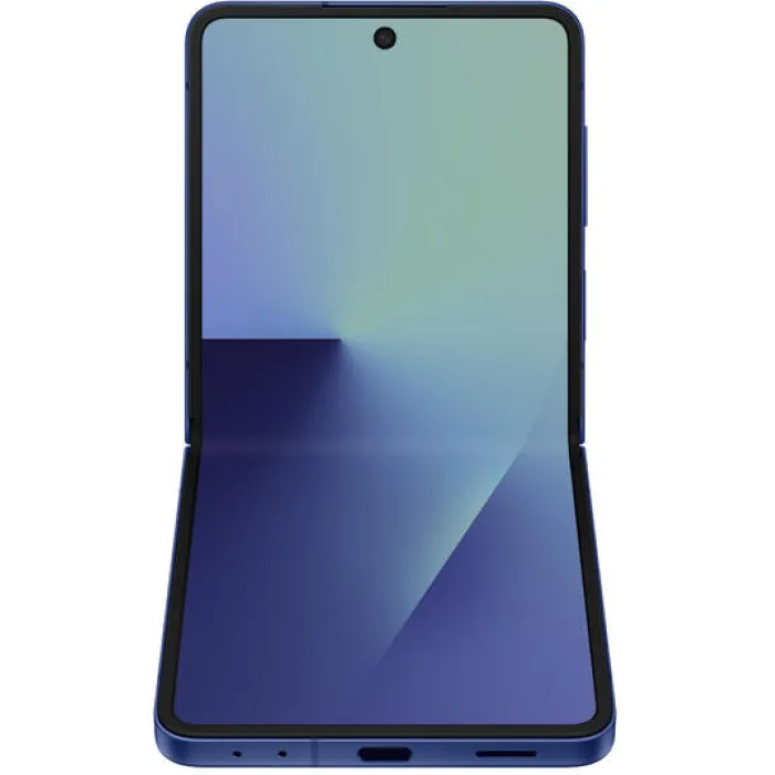 Смартфон Samsung Galaxy Flip 7 5G (F766) 6.9"/4.1"12/512ГБ, 1SIM, 4300мА•год, блакитний сріблястий