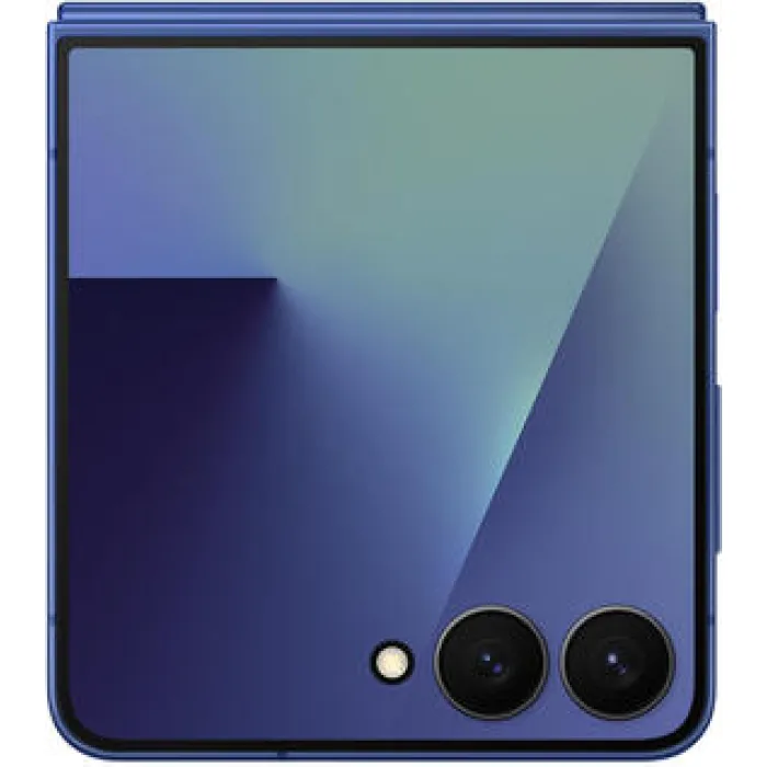 Смартфон Samsung Galaxy Flip 7 5G (F766) 6.9"/4.1"12/512ГБ, 1SIM, 4300мА•год, блакитний сріблястий