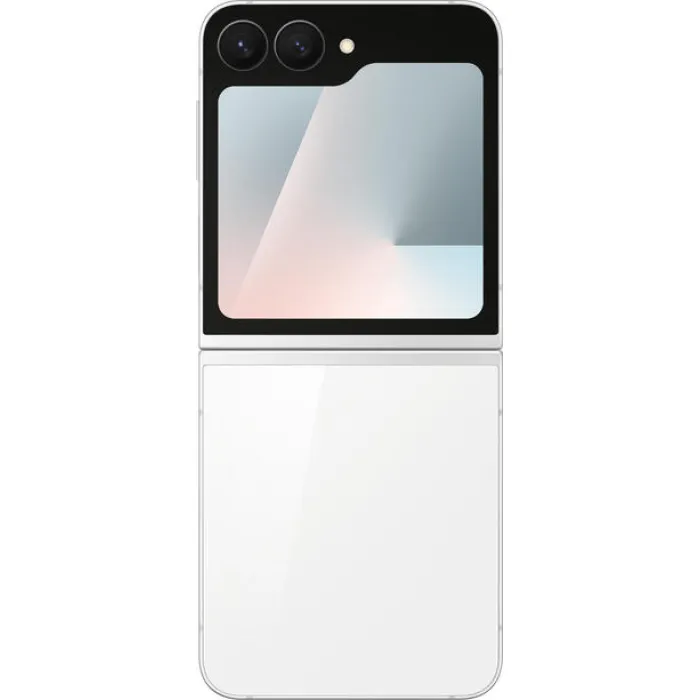 Смартфон Samsung Galaxy Flip 7 FE 5G (F761) 6.7"/3.4" 8/256ГБ, 1SIM, 4000мА•год, білий