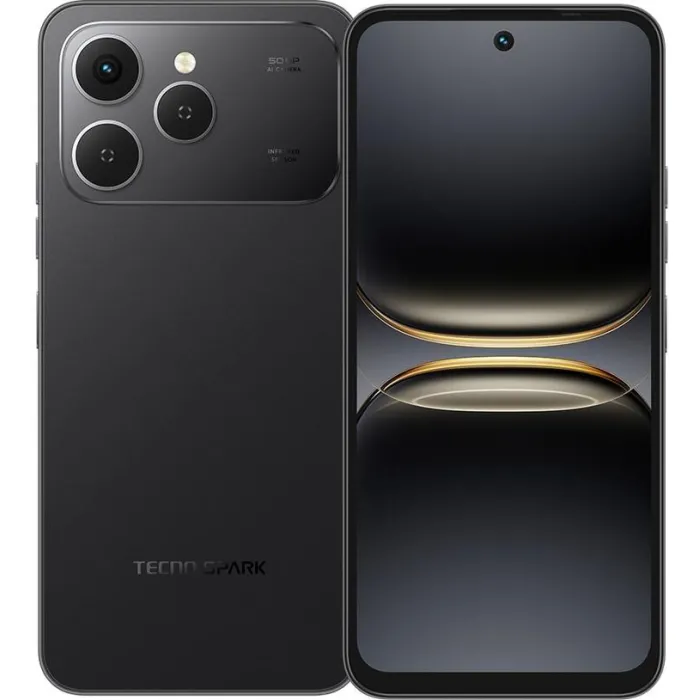 Смартфон TECNO Spark 40 (KM5n) 6.67" 8/256ГБ, 2SIM, 5200мА•год, Ink Black