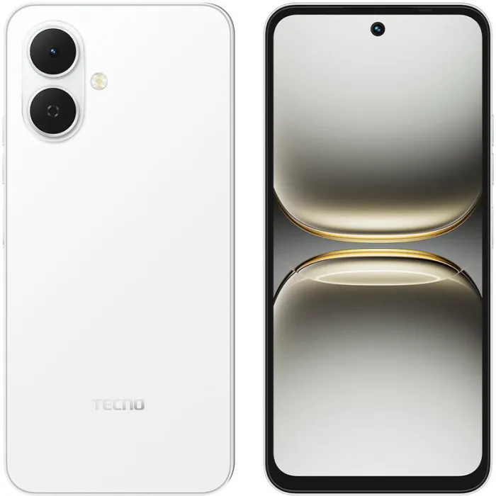 Смартфон TECNO Spark Go 2 (KM4) 6.67" 4/128ГБ, 2SIM, 5000мА•год, Veil White
