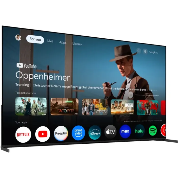 Телевізор 55" Sony OLED 4K 120Hz Smart GoogleTV Black