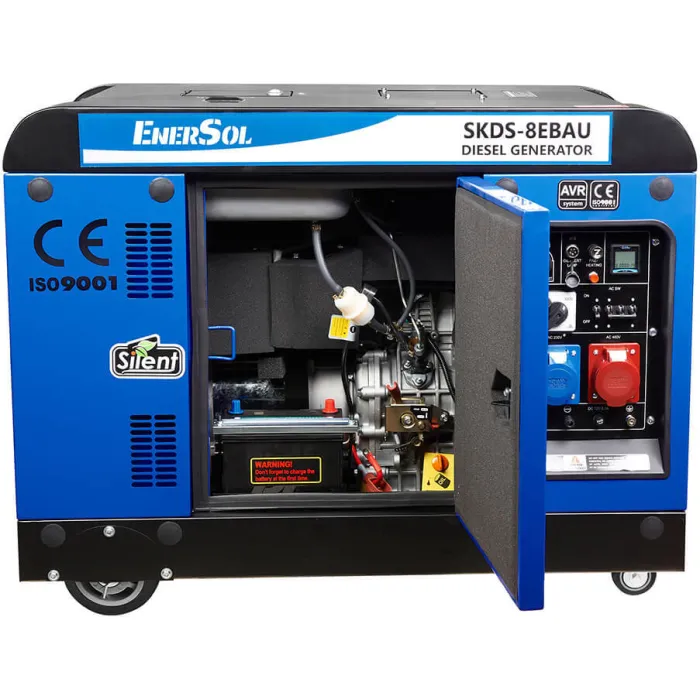 Генератор дизельний EnerSol SKDS-8EBAU 7.5 кВт