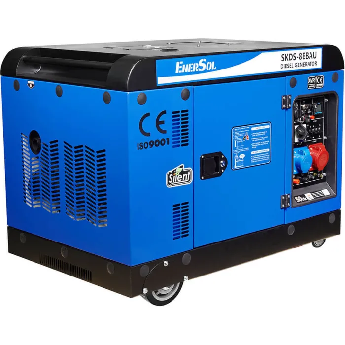 Генератор дизельний EnerSol SKDS-8EBAU 7.5 кВт