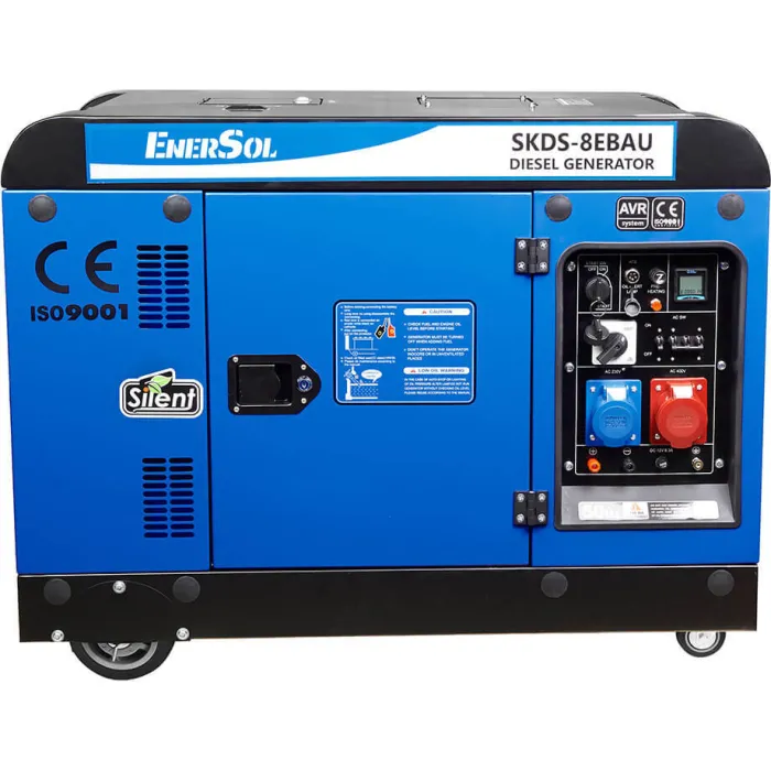 Генератор дизельний EnerSol SKDS-8EBAU 7.5 кВт