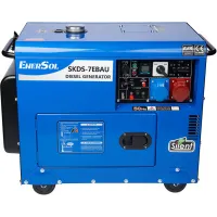 Генератор дизельний EnerSol SKDS-7EBAU 6/6.5 кВт 1 та 3 фази електричний пуск AVR