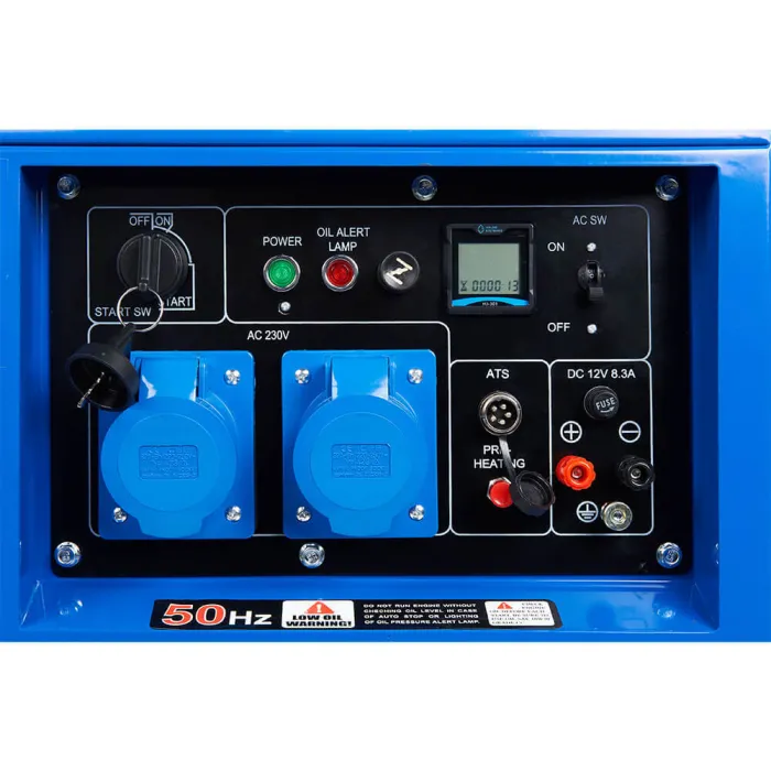 Генератор дизельний EnerSol SKDS-7EBA 6/6.5 кВт