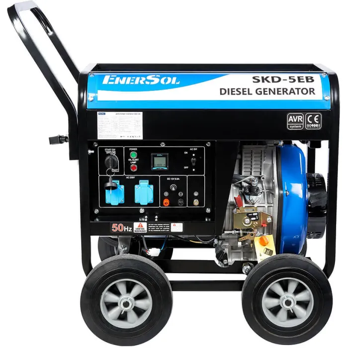 Генератор дизельний EnerSol Kit Energy 5.0 кВт SKD-5EB