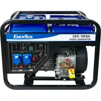 Генератор дизельний EnerSol 9/10 кВт SKD-10EBA