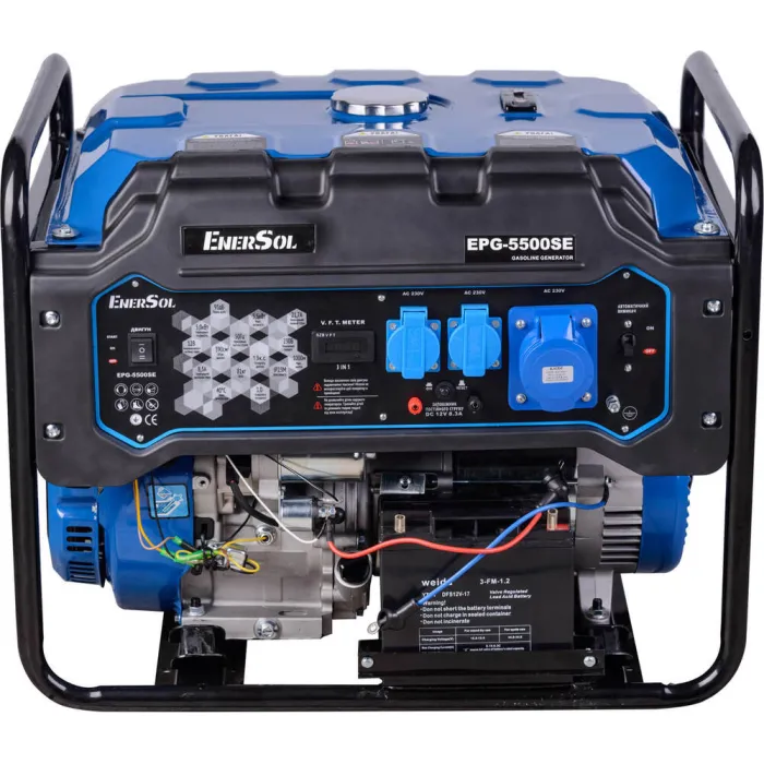 Генератор бензиновий EnerSol 5.5 кВт EPG-5500SE