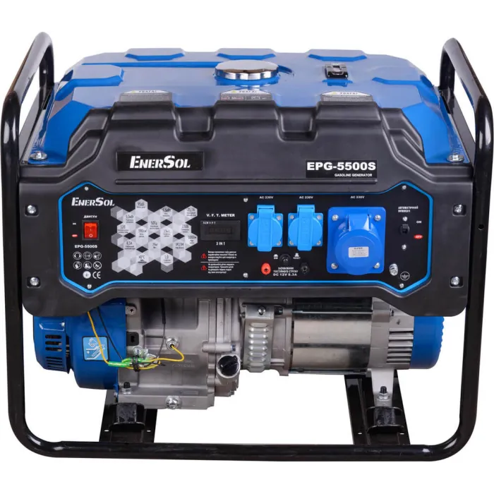 Генератор бензиновий EnerSol EPG-5500S 5/5.5 кВт AVR