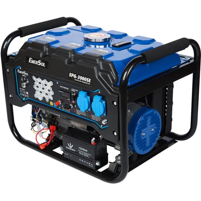 Генератор бензиновий EnerSol EPG-3000SE 2.7/3 кВт електричний пуск AVR