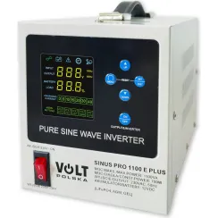 ДБЖ Volt Polska Sinus PRO 1100 E Plus 12/230V 700W/1100VA (3SPM11012M)