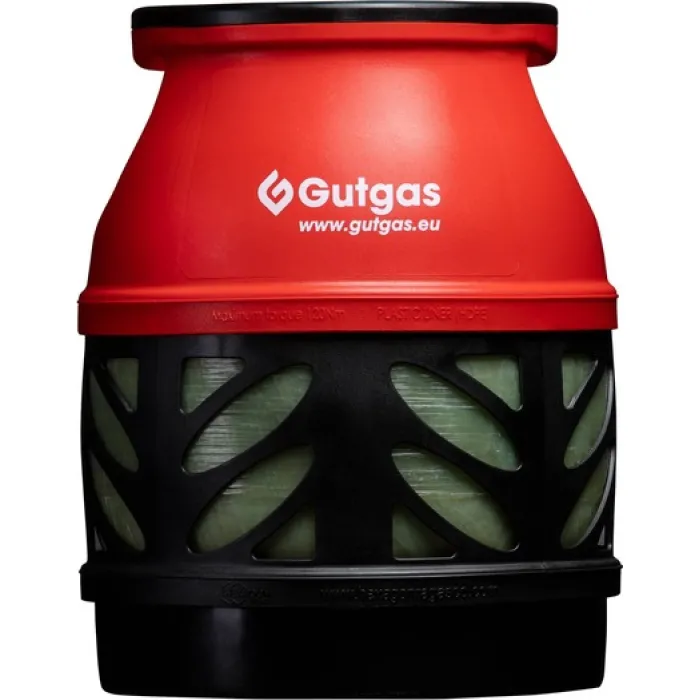 Балон газовий композитний Gutgas Ragasco CR-12.5, 12.5л, пропан/бутан 5кг/6кг, 30бар, вентиль KLF, 3.7кг