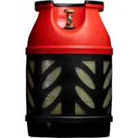 Балон газовий композитний Gutgas Ragasco CR-18.2, 18.2л, пропан/бутан 7.5кг/8.5кг, 30бар, вентиль KLF, 4.4кг