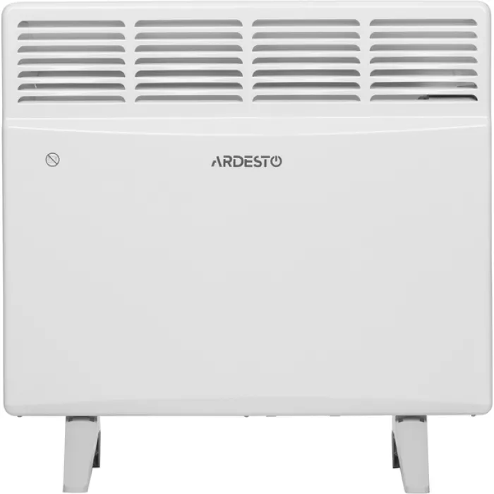 Конвектор електричний ARDESTO CH-1000MCW, 1000 Вт, 10 м2, закритий нагрів. елемент, IP24, мех. керування, білий