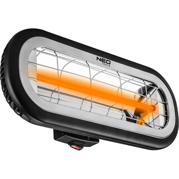 Обігрівач інфрачервоний Neo Tools, 2000Вт, 24м кв, 11.5х46х19см, IP65