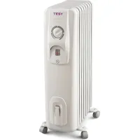 Обігрівач оливний TESY CC 2008 E05 R, 24м2, 2000Вт, мех. упр-ння, 8 секцій, білий