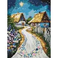 Картина за номерами Хатина KHO5161, 30x40 см