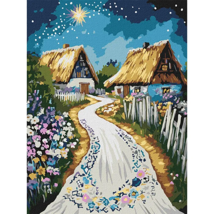 Картина за номерами Хатина KHO5161, 30x40 см