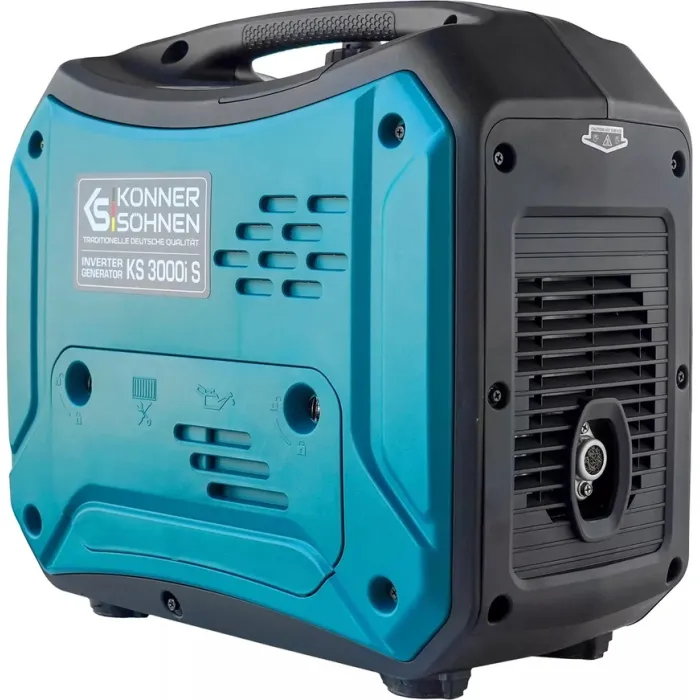 Генератор бензиновий інверторний Konner&Sohnen KS 3000i S 230В, 3-3.3кВт, ручний стартер, 23кг