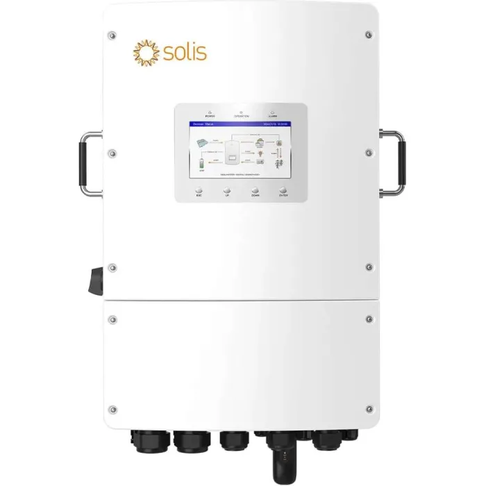 Гібридний інвертор трифазний Solis S6 15кВт, 2xMPPT, DC, для LV Batteries S6-EH3P15K02-NV-YD-L
