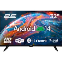 Телевізор 32" 2E LED HD 60Hz Smart Android Black 2E-32A07B