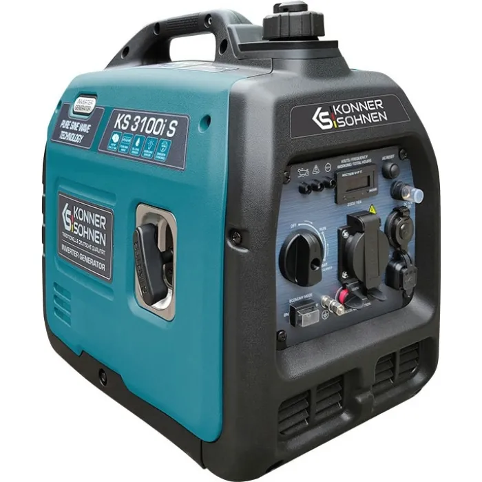 Генератор бензиновий інверторний Konner&Sohnen KS 3100i S, 230В, 3.1кВт, ручний стартер, 21.5кг