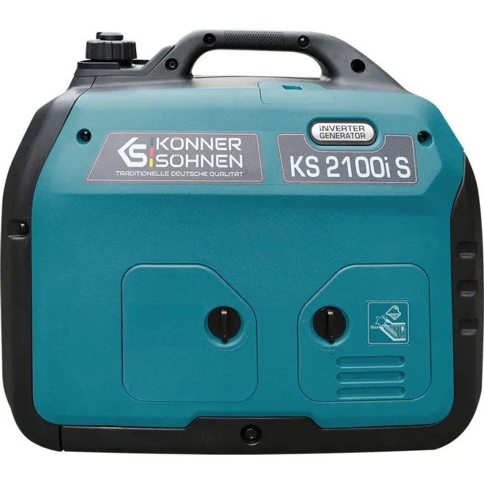 Генератор бензиновий інверторний Konner&Sohnen KS 2100IS, 230В, 2.0кВт, ручний стартер, 18.5кг