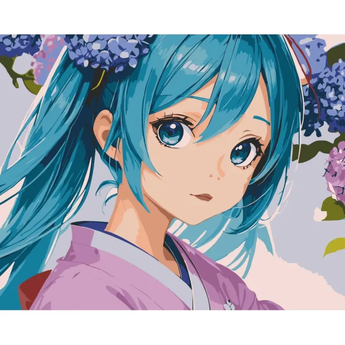Картина за номерами Hatsune Miku 16093-AC 40x50 см