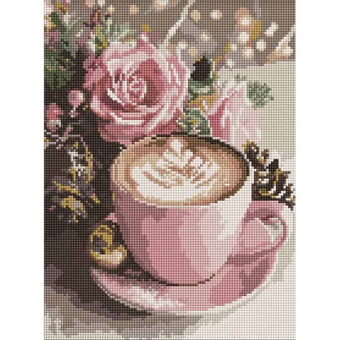 Алмазна мозаїка Новорічне капучино AMO20009, 30x40 см