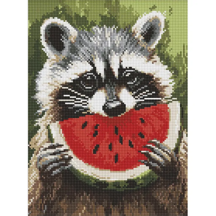 Алмазна мозаїка Соковитий кавун AMO8273, 30x40 см