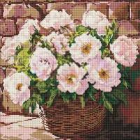 Алмазна мозаїка Ніжний аромат AMO8296, 40x40 см