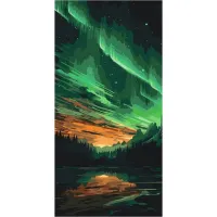 Картина за номерами Сяйво 11061-AC 40x80 см