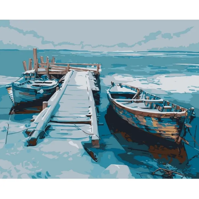 Картина за номерами Холодна пристань 11079-АС 40x50 см