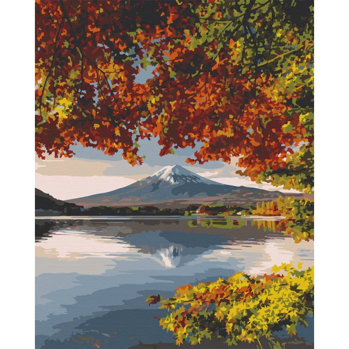 Картина за номерами Art Craft Фудзіяма восени 40x50см 10574-AC