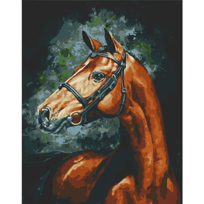 Картина за номерами Гордий скакун 11508-AC 40x50см Art Craft