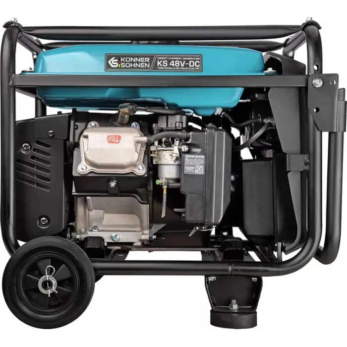 Генератор постійного струму бензиновий Konner&Sohnen KS 48V-DC, 3.3кВт, 48-54B, 70А, електростартер, 36.5кг